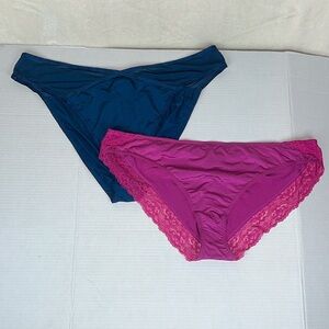 Lot of 2 Hips and Curves Panties Womens Plus Size 4X NEW